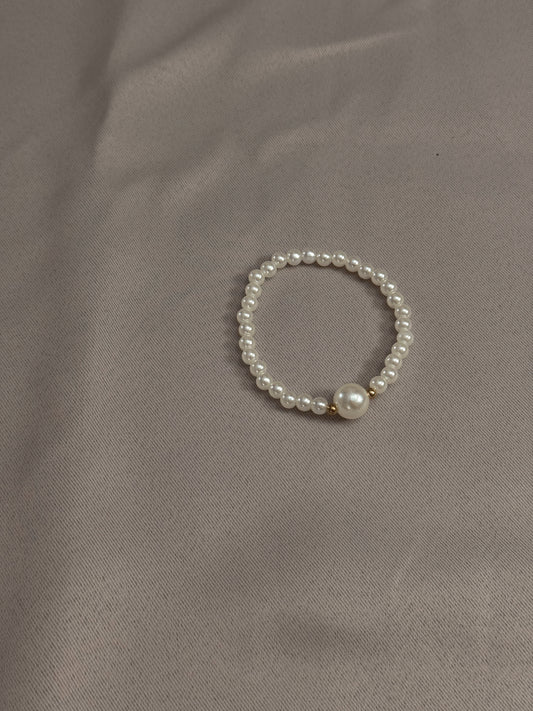 Pearl and Gold love,Elegant jewelry,Gift for women, Freshwater pearl and Gold Plated Beaded bracelet.